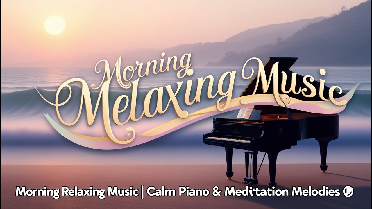 🌅 Morning Relaxing Music | Calm Piano & Meditation Melodies 🌸