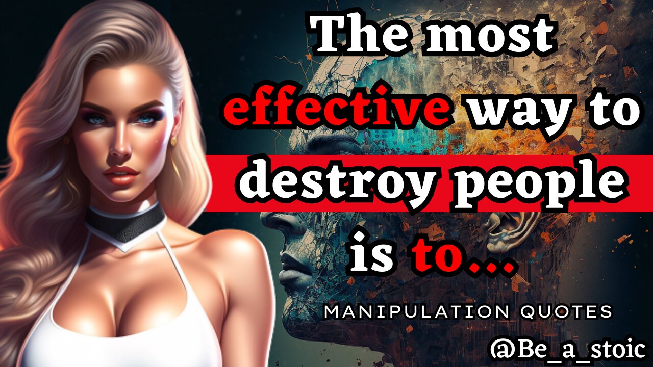 45 Mind-Blowing Quotes About Manipulation That Will Change Your Perspective