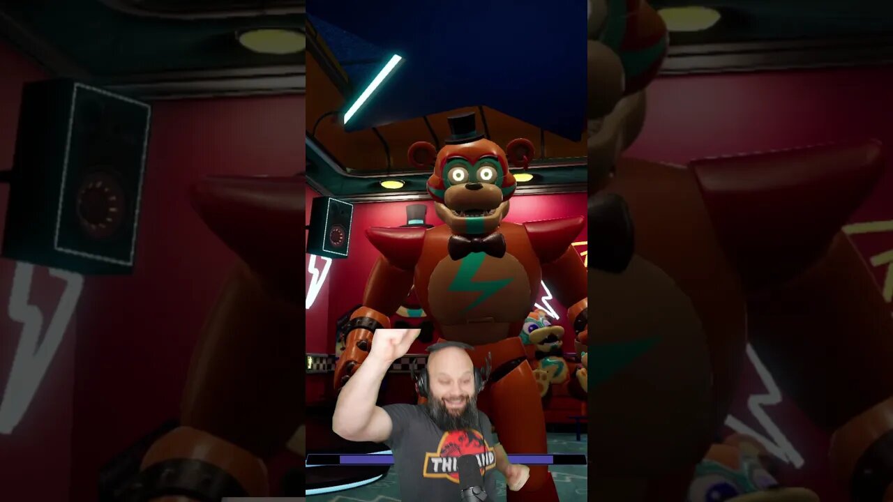 High Five, Freddy! Five Nights at Freddy's: Security Breach! (FNAF SB) #shorts