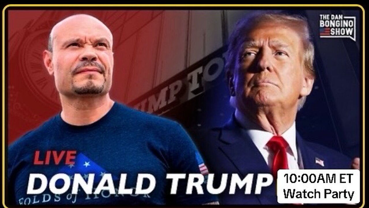 Trump Interview with Dan Bongino in Trump Tower, Trump with Tyrus Plus Rally Live in Detroit, MI Watch Party - 10/18/24