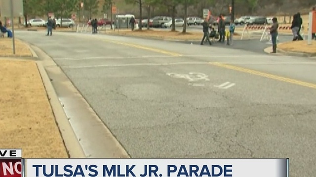 Tulsa residents celebrate Martin Luther King Junior Day with parade