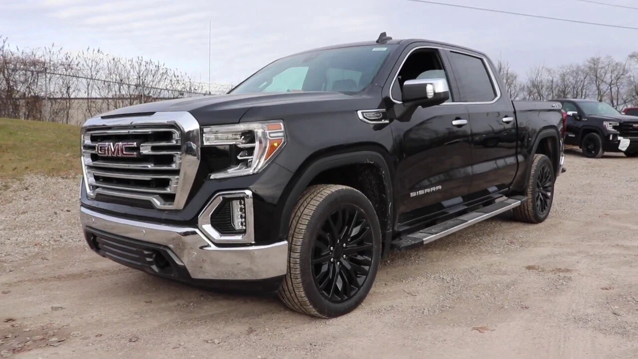 2020 GMC Sierra 1500 SLT Black