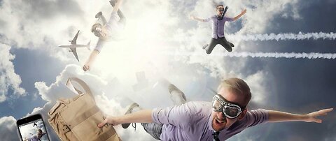 My Father Flying on the Real Side