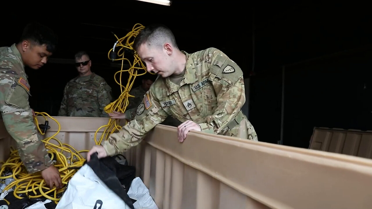 Forward Operating Base Construction Training at MOBEX II