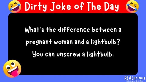 Dirty Jokes | One Liner Jokes | Adult Jokes | Funny Jokes on REALarious...🤣🤣🤣