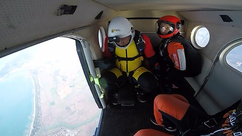 Skydiving jump