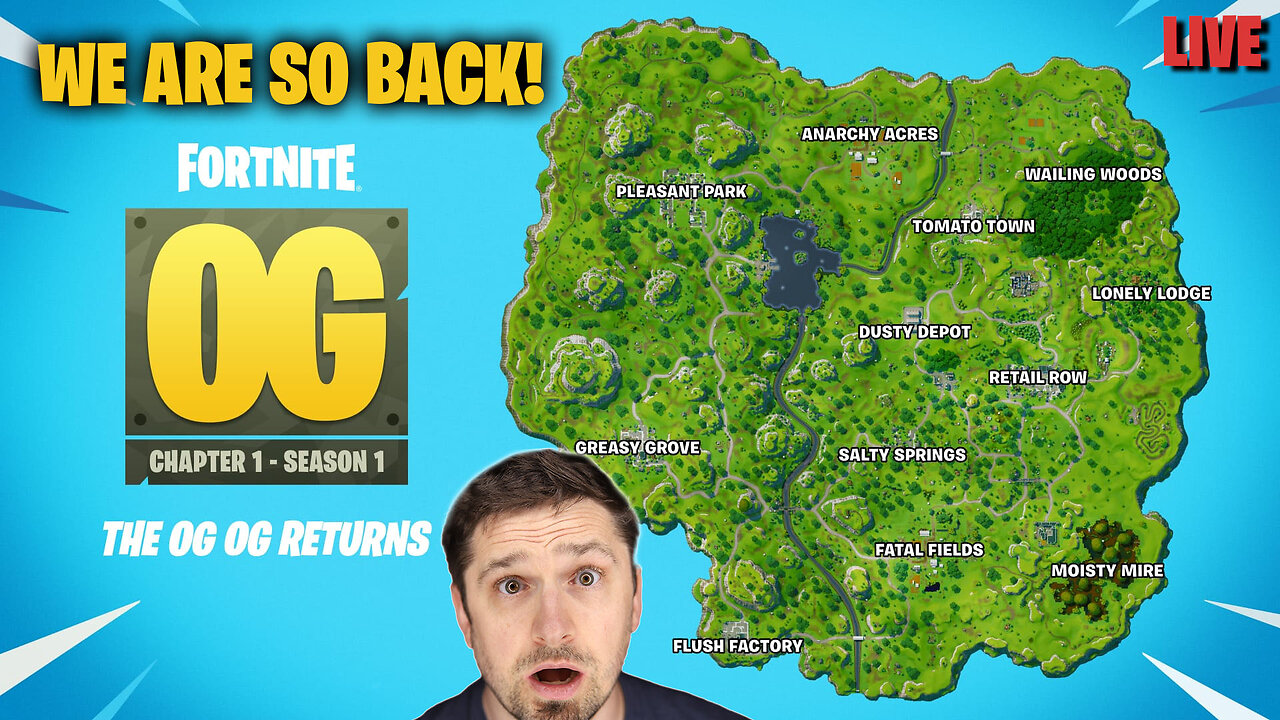 🔴LIVE - OG Fortnite - Why So Many Sweats?