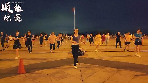 dj廣場舞《舊夢一場》好聽醉了，早知驚鴻一場，何必情深一往【順能炫舞團】