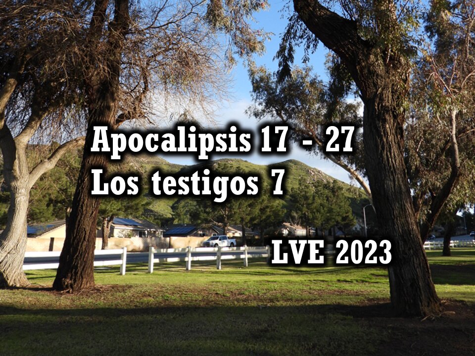 Apocalipsis 17 - 27 - Los testigos 7