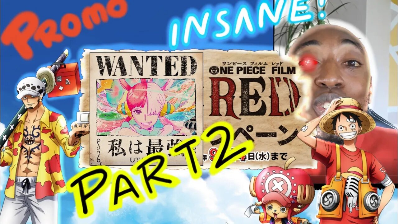 One Piece Film RED Official Promo Art pART 2 REACTION By An Animator/Artist