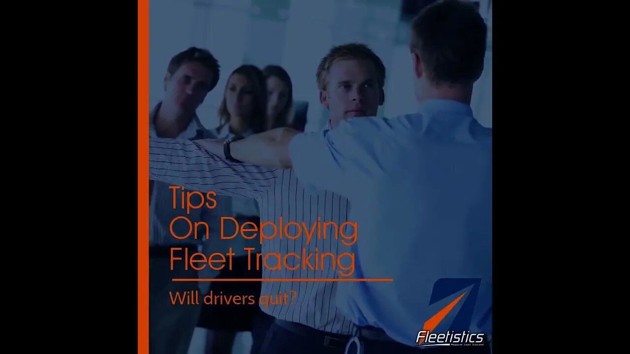 I thought about GPS tracking, but what if my drivers quit?