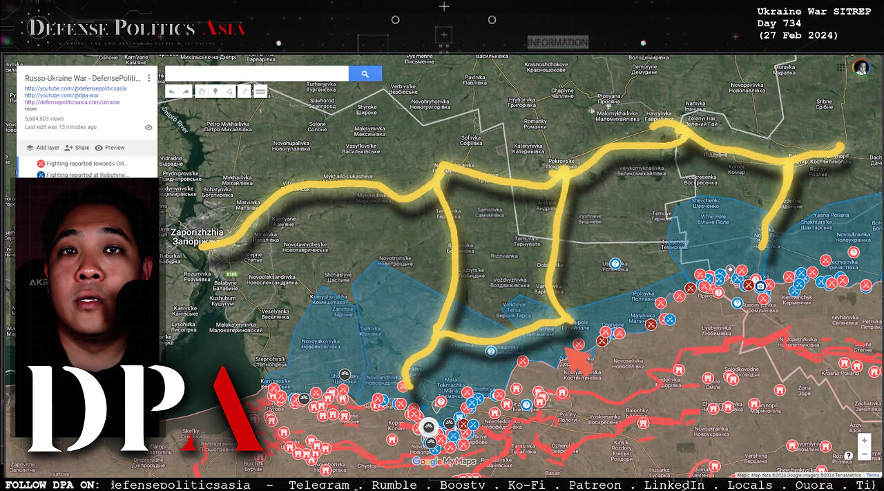 Ukraine shoot down claims; End of Winter; Hulyaipole targeted? After Pobjeda - D734 Conclusions