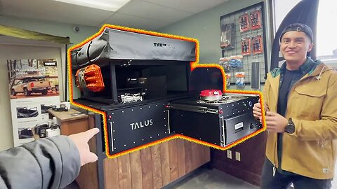 The FIRST Slide In Overland Kitchen for your Truck or SUV built by Talus Gear