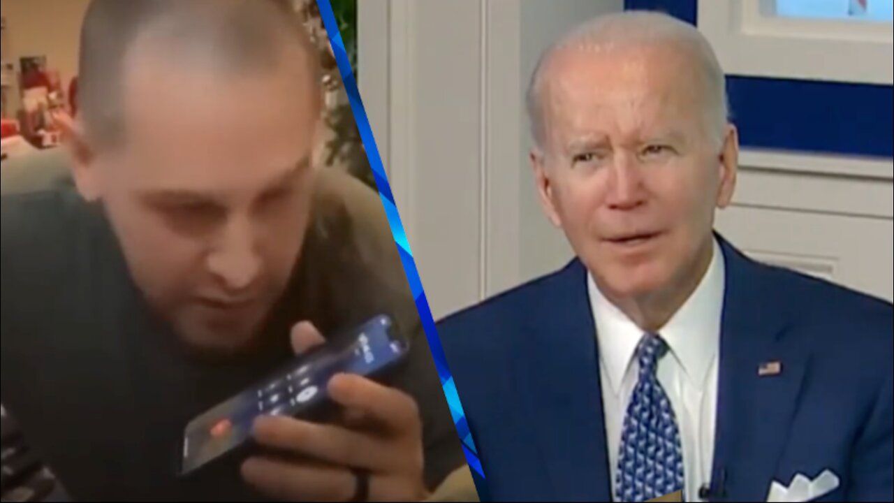 Joe Biden Punk'd During Kids Christmas Event by Dad!