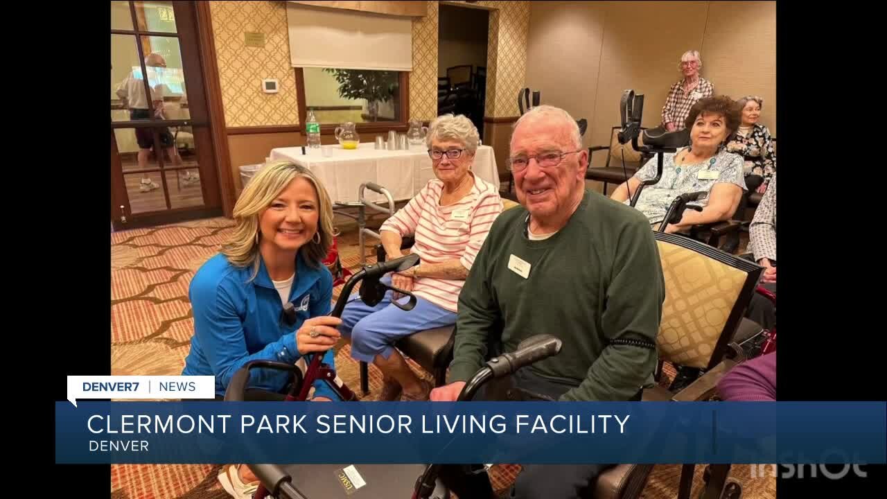 Clermont Park Senior Living Facility hosts "Mimosas with a Meteorologist"