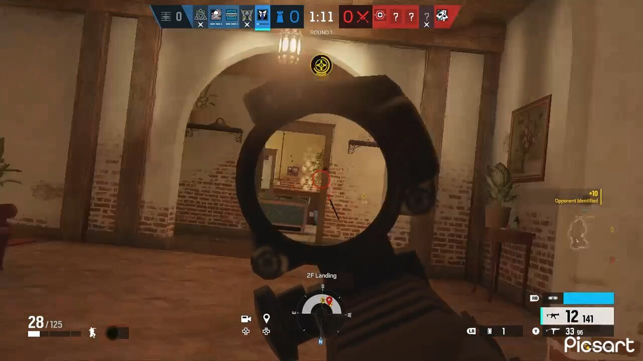 Four Headshot kills on villa!!!
