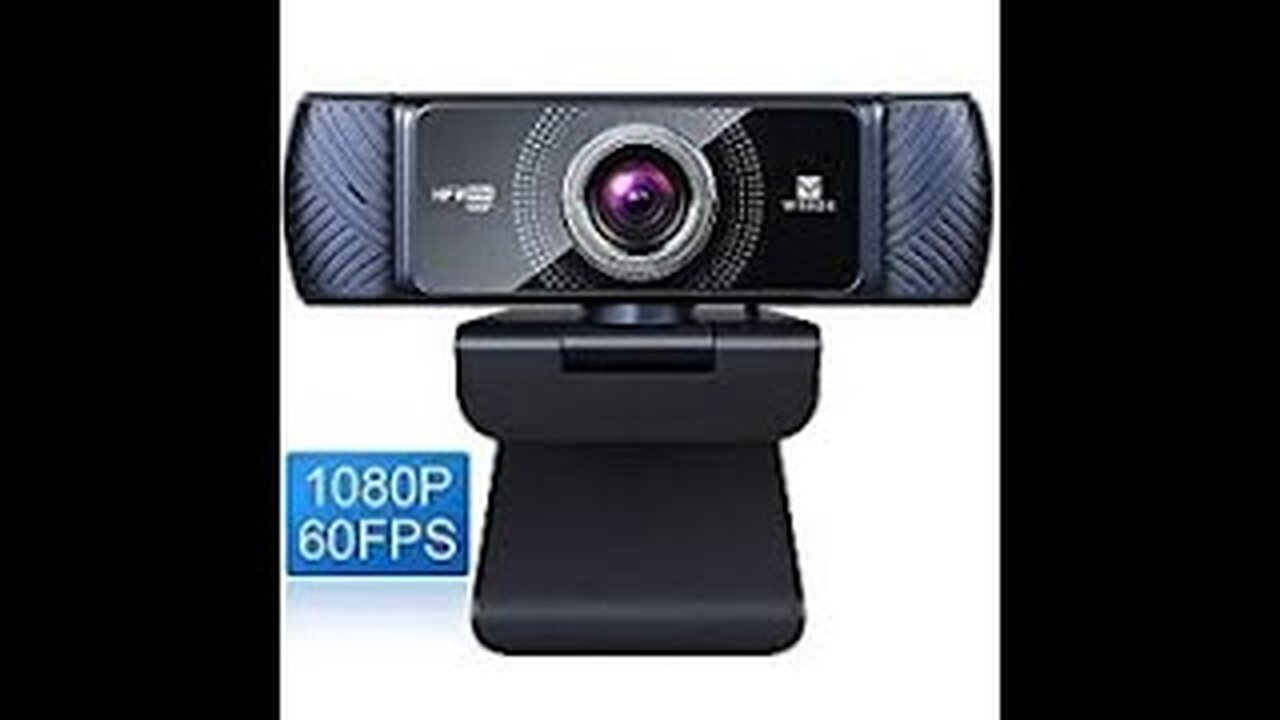 Vitade Webcam 1080P 60fps with Microphone for gaming and Streaming, 682H Pro HD USB