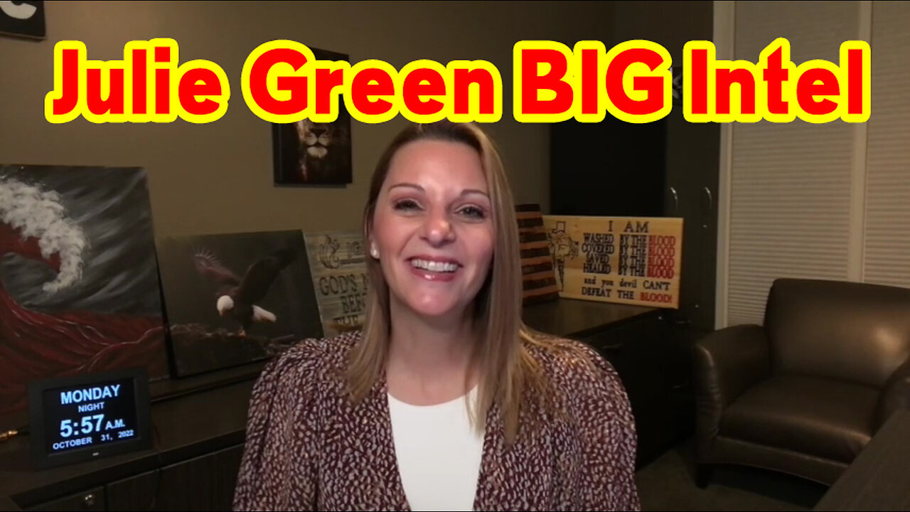 Julie Green BIG Intel - Trump ~ Obama, Biden and Nancy