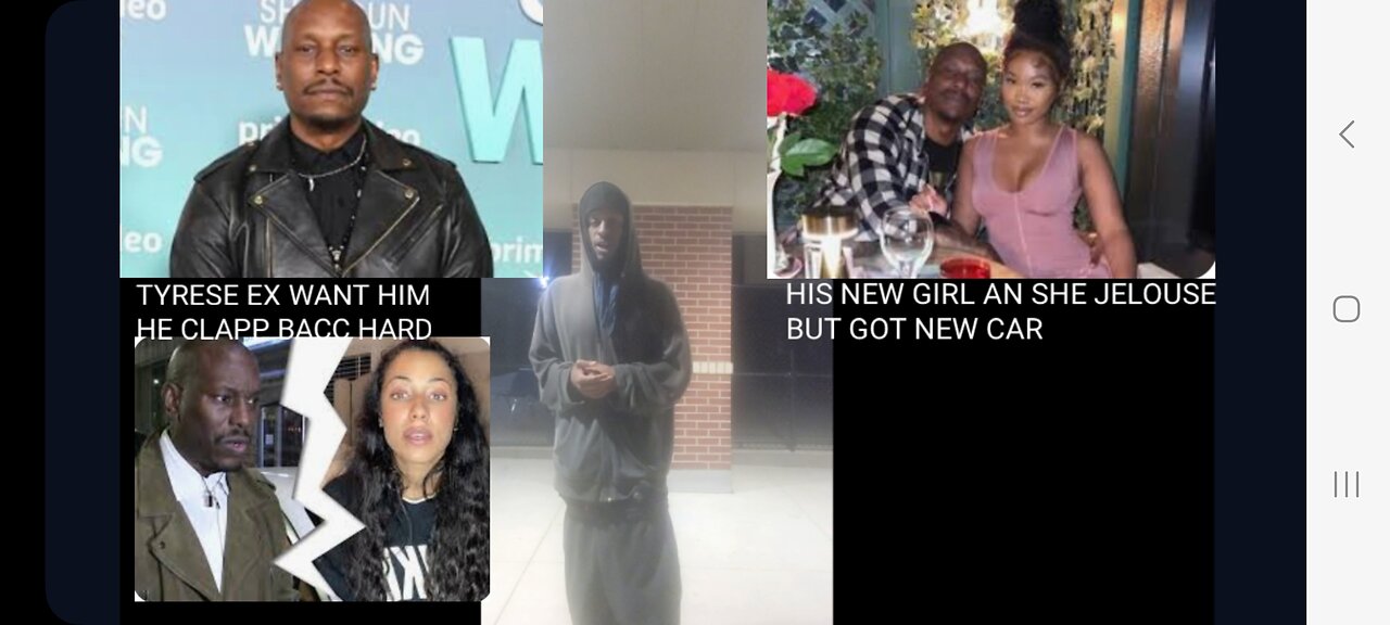 TYRESE GIBSON HEATED A EX WIFE CLAPP HARD SAY SHE WANT MONEY BUT HE NEW GIRL OUT💪🏾💯