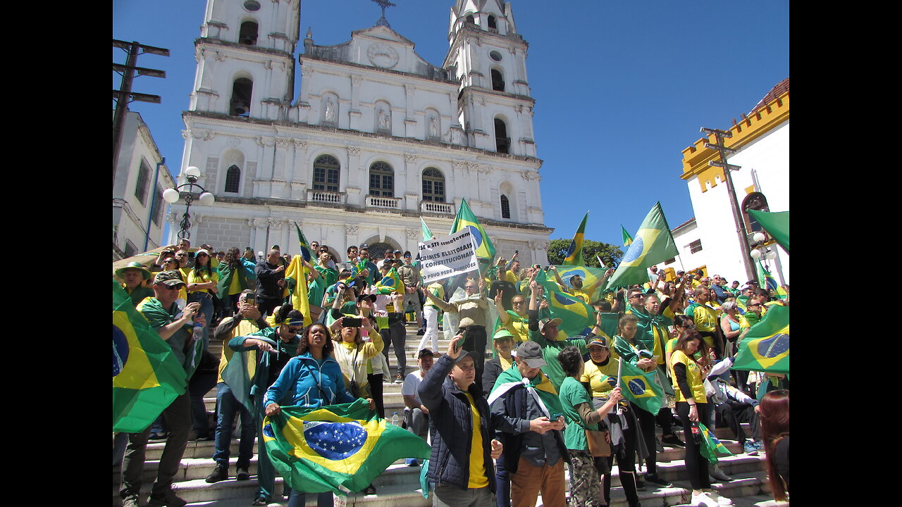 Mamifestação por intervenção federal Porto Alegre 2 de Novembro