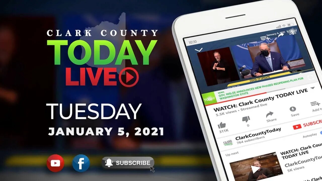 WATCH: Clark County TODAY LIVE • Tuesday, January 5, 2021