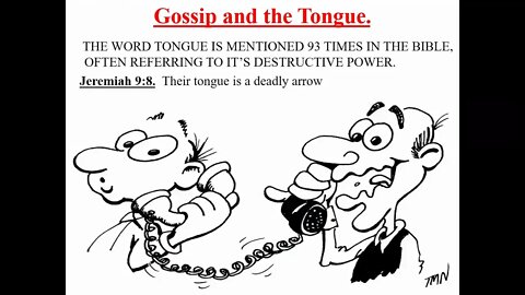Gossip and the tongue