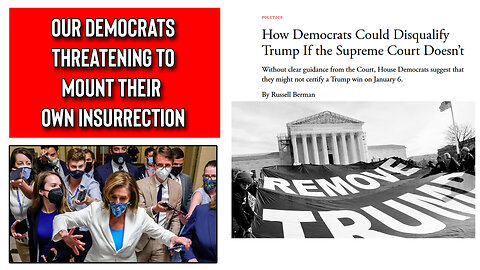 Are Democrats Threatening To Not Certify Donald Trump If He Wins In 2024