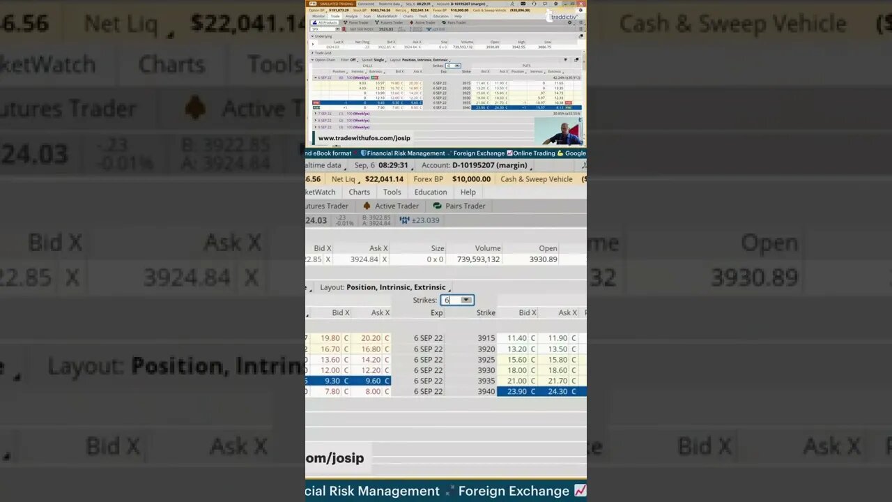 Options With OPTIONS 📈 #livetrading by #tradewithufos