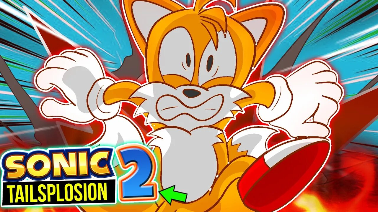 SONIC 2 com o TAILS EXPLODINDO 😯| Sonic 2 Tailsplosion