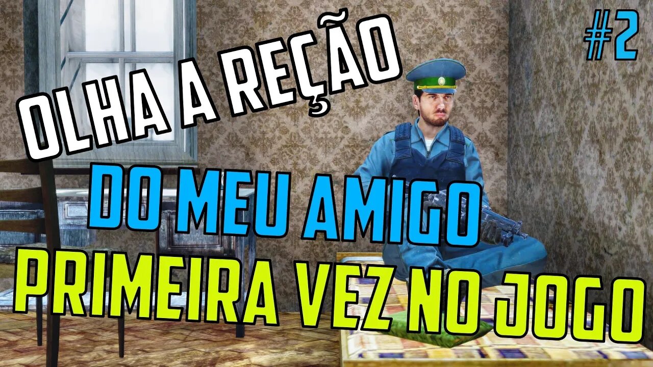 ERGUEMOS A BASE - REAÇÂO DO NOVATO NO DAYZ