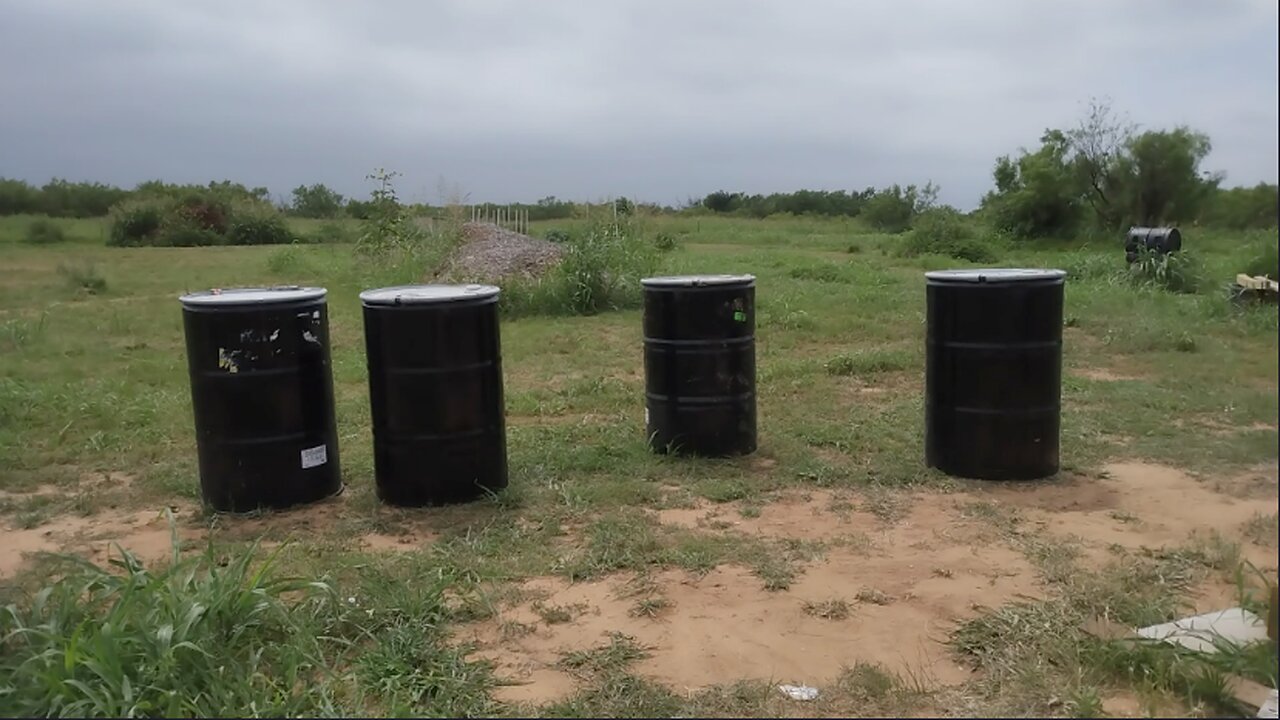 Unloading the Barrels