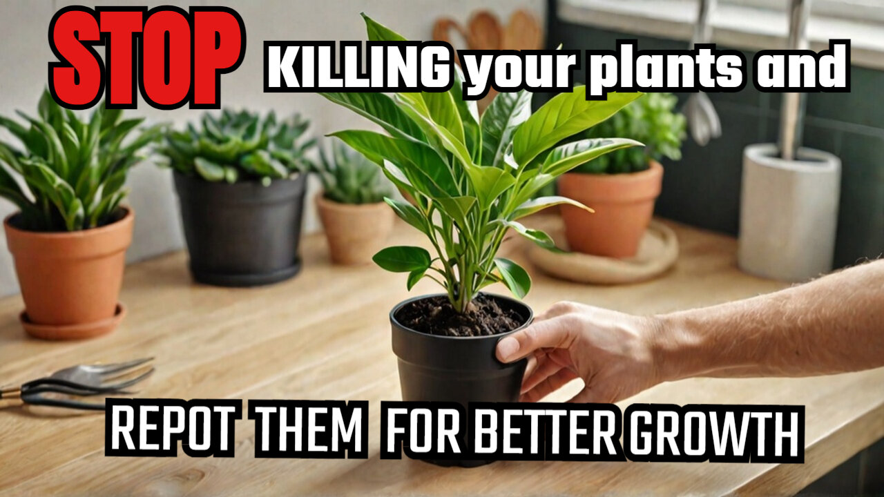 STOP killing your plants and repot for better growth!!