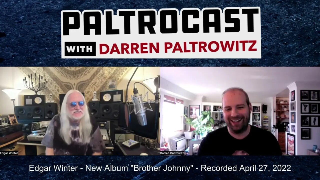 Edgar Winter interview with Darren Paltrowitz