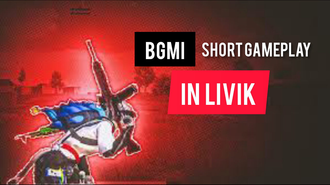 Bgmi short GamePlay in livik @1nonlytgr #bgmi