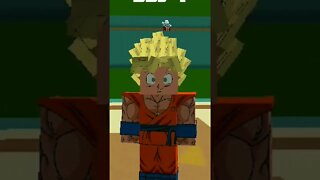 DRAGON BALL NO MINECRAFT 😱😱😱😱😱😱😱😱🔥🔥🔥🔥🔥#dragonball #shorts #anime