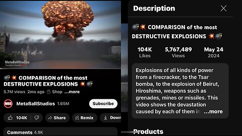 💣💥 Comparison of the MOST DESTRUCTIVE EXPLOSIONS 💥💣 #ww3