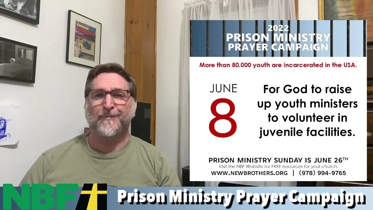 Prison Ministry Prayer Campaign 2022 - Day 8