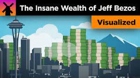 Jeff Bezos' Wealth Visualized