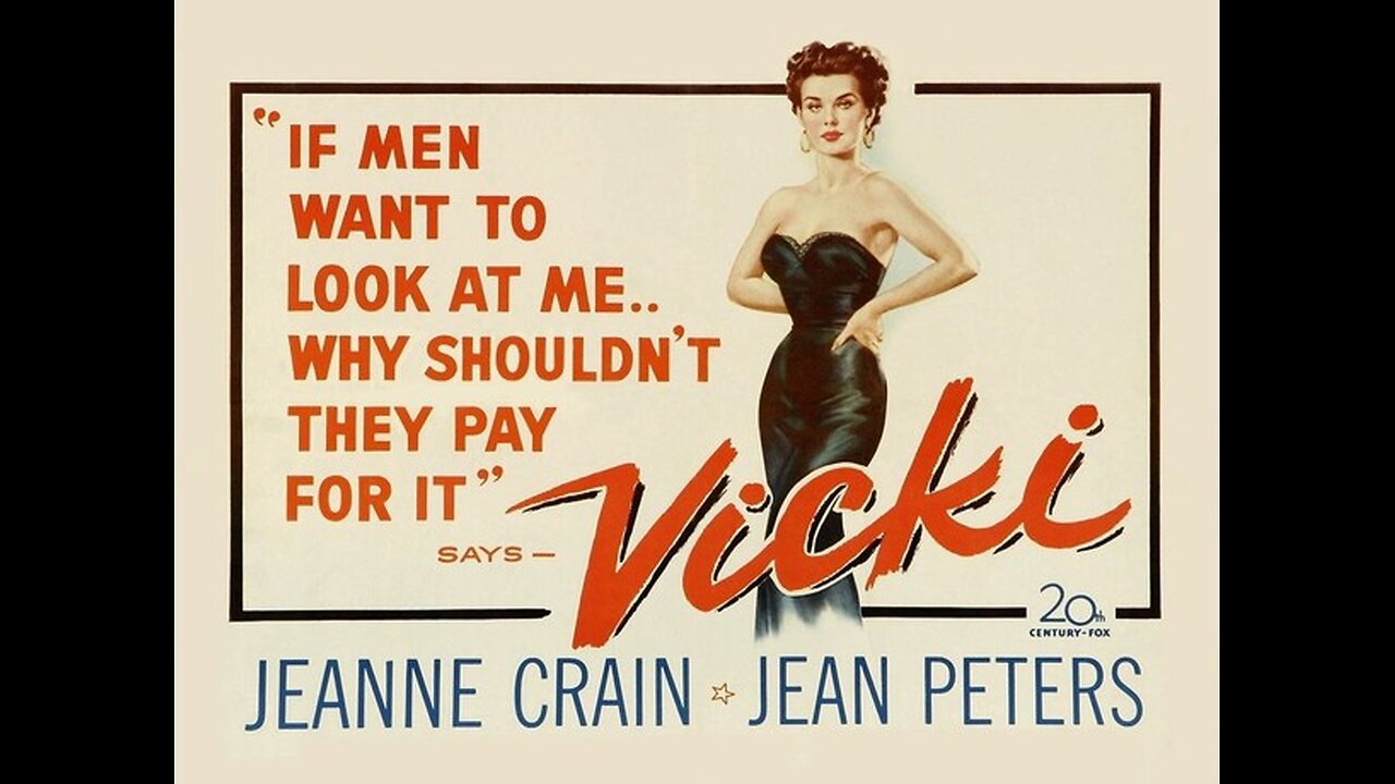 Vicki 1953 Colorized Full Movie