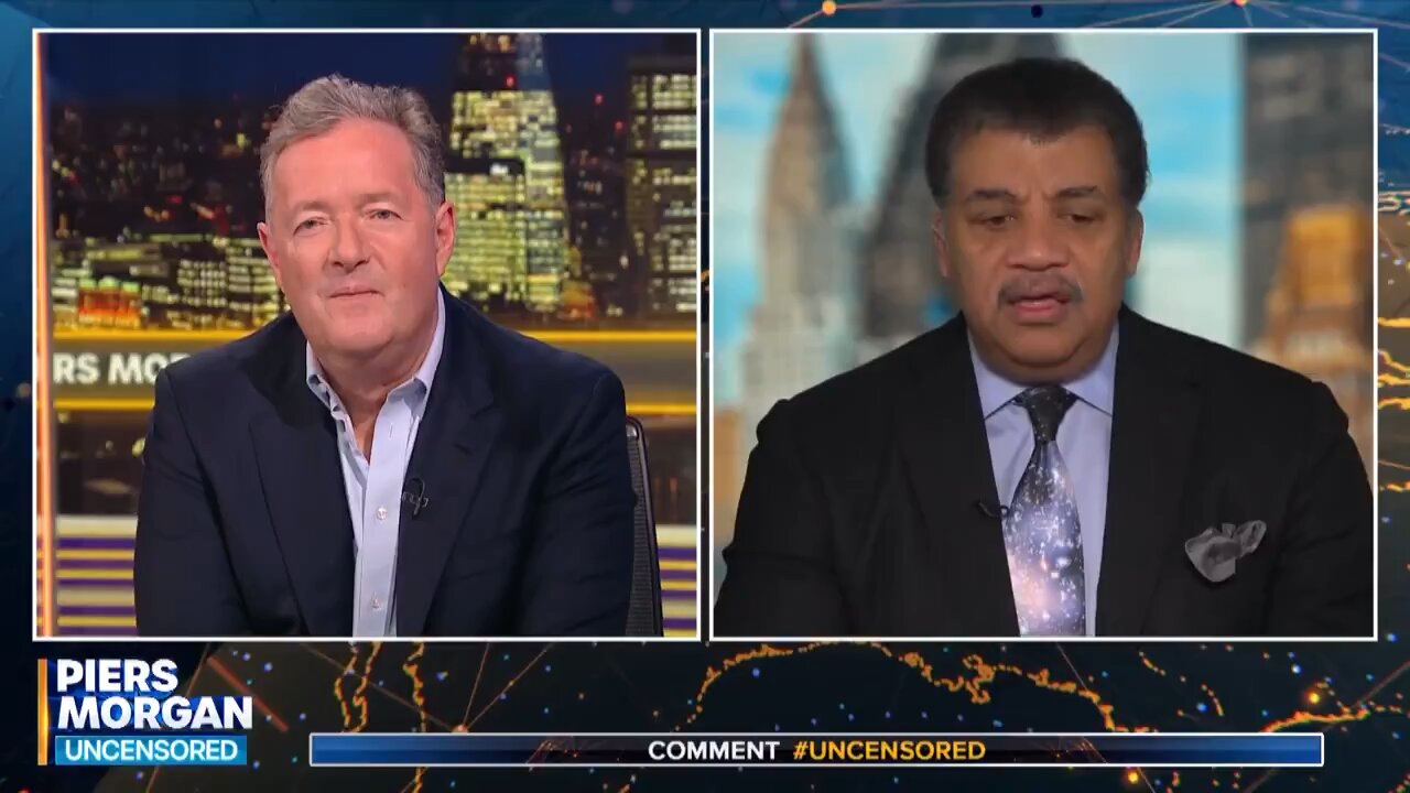 Piers Morgan slams "scientist" Neil DeGrasse Tyson for likening gender to wrestling weight classes