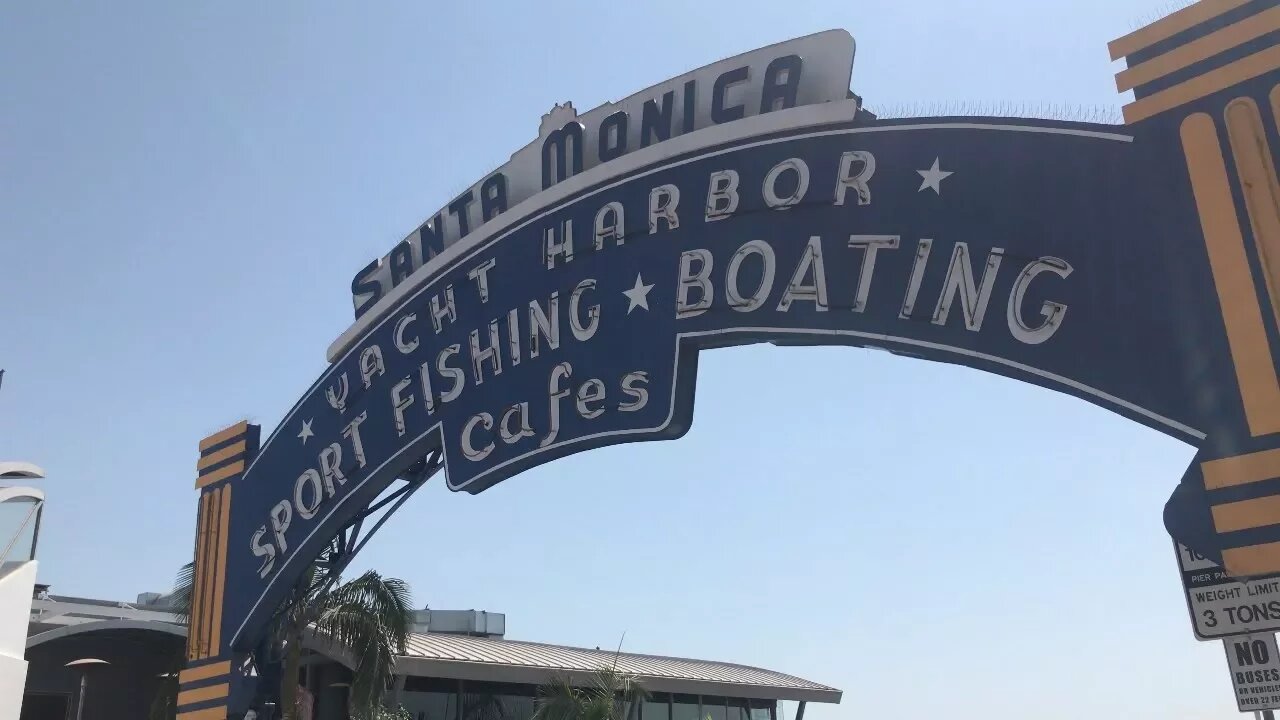 Enjoying Life at the Santa Monica Pier