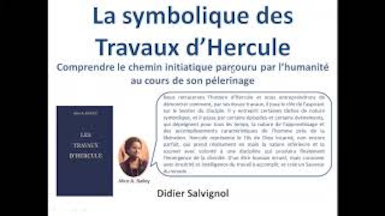 La symbolique des douze travaux d'Hercule