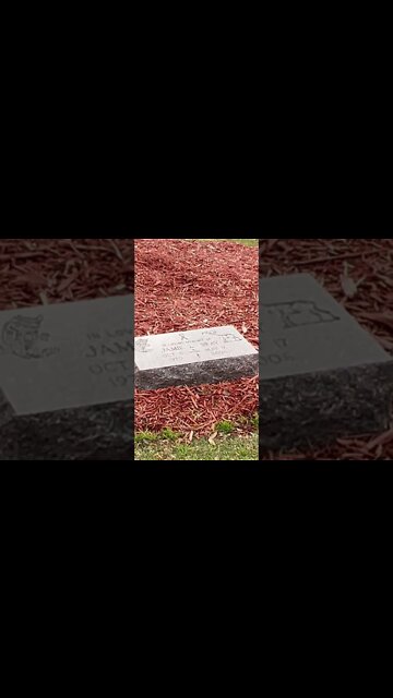 Dead people at Walmart?￼ Gravestones In Walmart parking lot￼s?