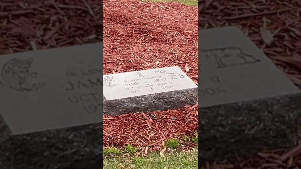 Dead people at Walmart?￼ Gravestones In Walmart parking lot￼s?