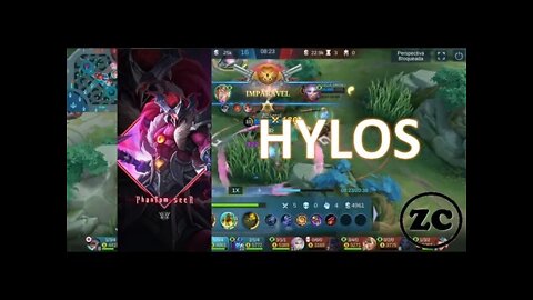 ML - Gameplay Hylos - Jogando na Jungle - ZC