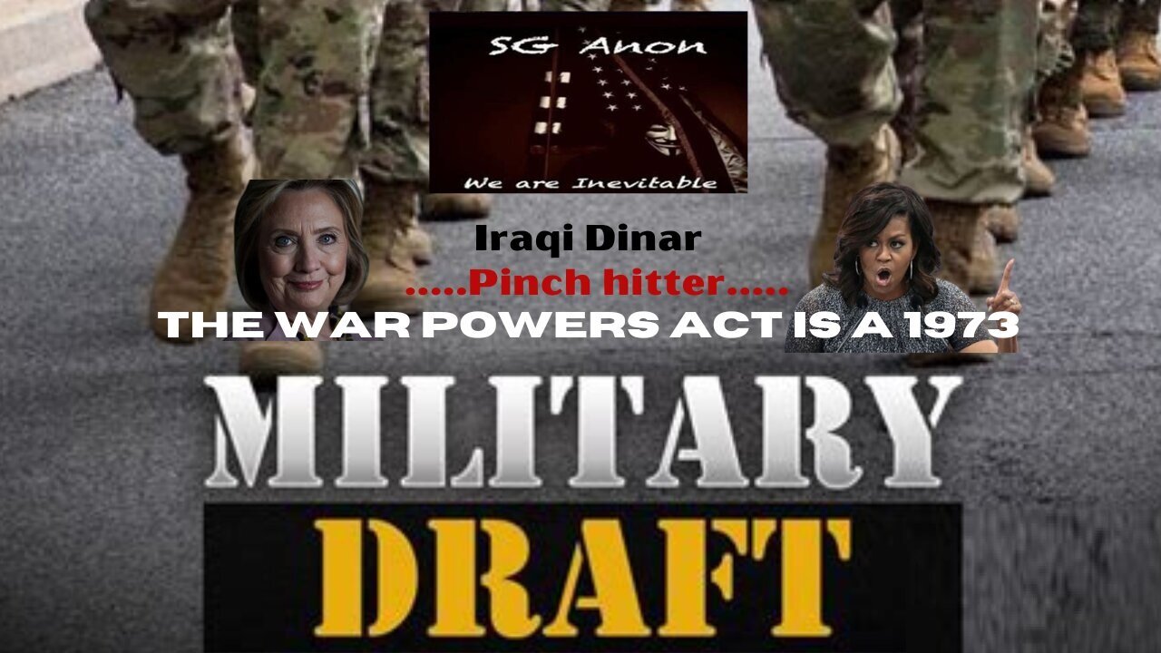 SG Anon SHOCKING REVELATION: Hillary/Michelle, War Powers Act, How Far will this go?