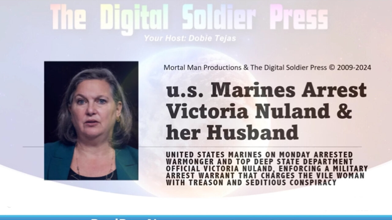 u.s. Marines Arrest Victoria Nuland and her Husband