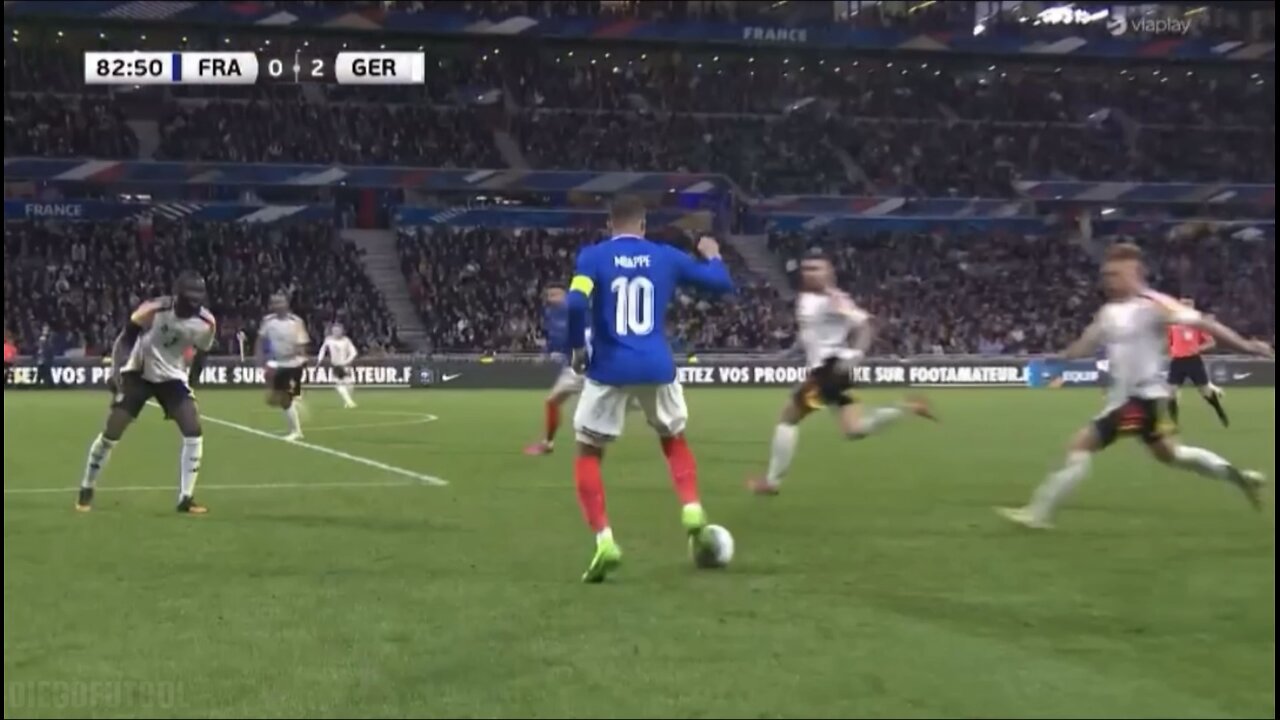 Kylian Mbappé vs Germany (23-03-2024)