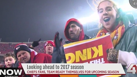 Chiefs coach, fans prepare for 2017 season