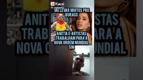 Anitta e artistas trabalham pra N0VA 0RD£M MUNDIAL sim!